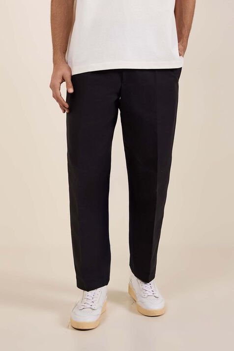 מכנסיים מחויטים בגזרה משוחררת JIL SANDER