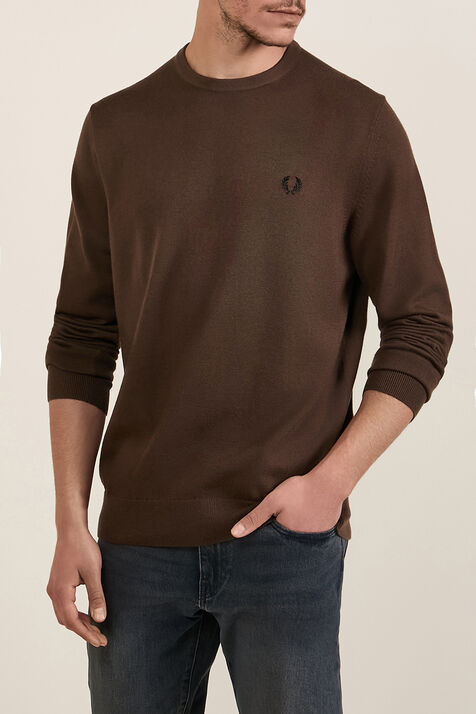 סווטשירט כותנה וצמר FRED PERRY