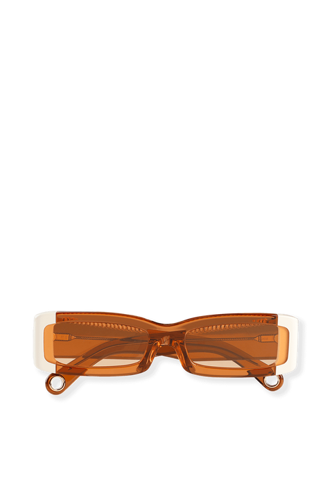 Les Lunettes 97 in Multi Orange
