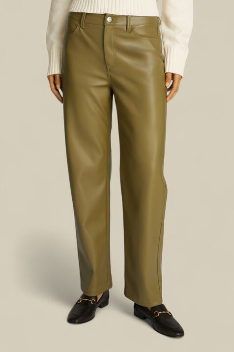 מכנסיים מעור טבעוני CALVIN KLEIN