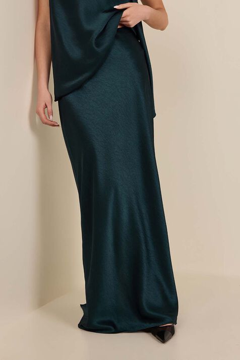 חצאית מקסי סאטן