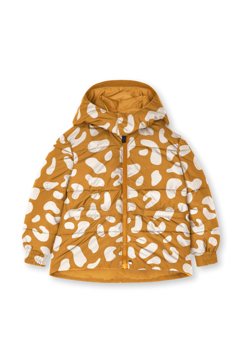 גילאי 2-12 מעיל פוך אקולוגי דו-צדדי עם קפוצ'ון LIEWOOD