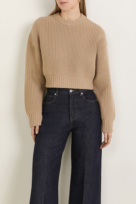 סריג צמר קרופ BOTTEGA VENETA