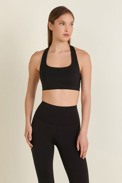 FlexyFlex Strappy Yoga Bra Light Support A-C Cups