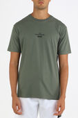 תמונת דוגמן קידמית של Stone Island Logo Classic Tshirt in Green