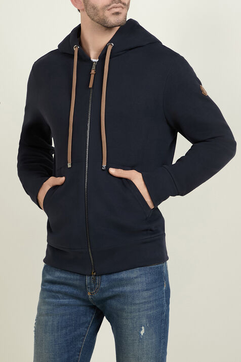 סווטשירט קפוצ'ון עם רוכסן MONCLER