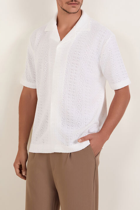 חולצת סריג מכופתרת BALR