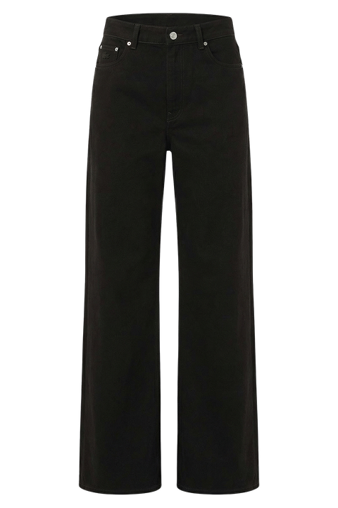 מכנסי ג'ינס בגזרה רחבה LACOSTE