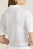 תמונת תקריב דוגמן של Swiftly Tech Relaxed-Fit Polo Shirt