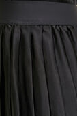 תמונת תקריב דוגמן של Satin Pleated Midi Skirt