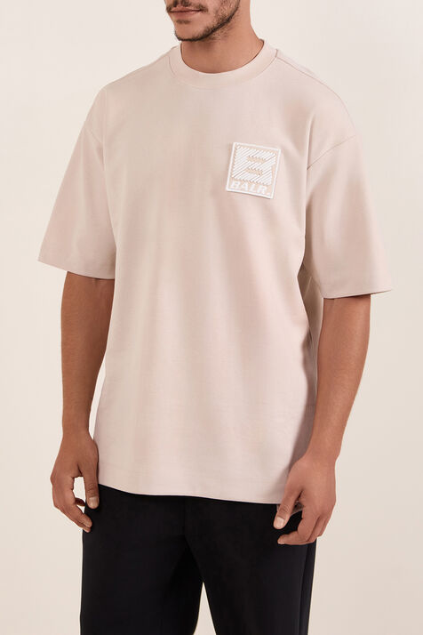 חולצת טי בגזרה משוחררת BALR