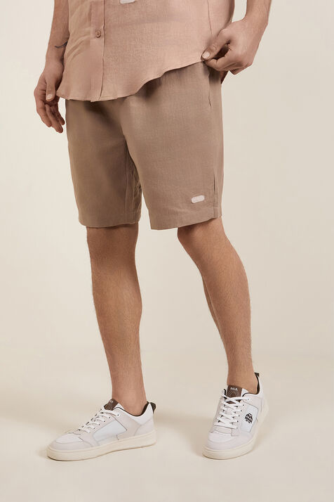 מכנסיים קצרים מפשתן