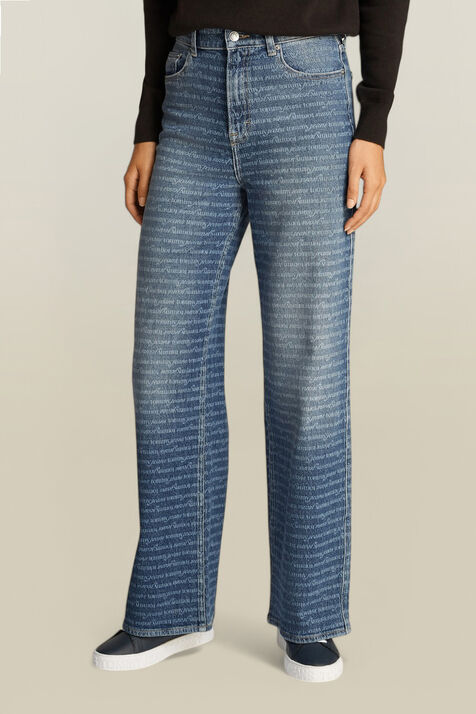 מכנסי ג'ינס בגזרה רחבה TOMMY HILFIGER