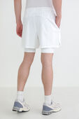 תמונת דוגמן אחורית של Vented Tennis Short