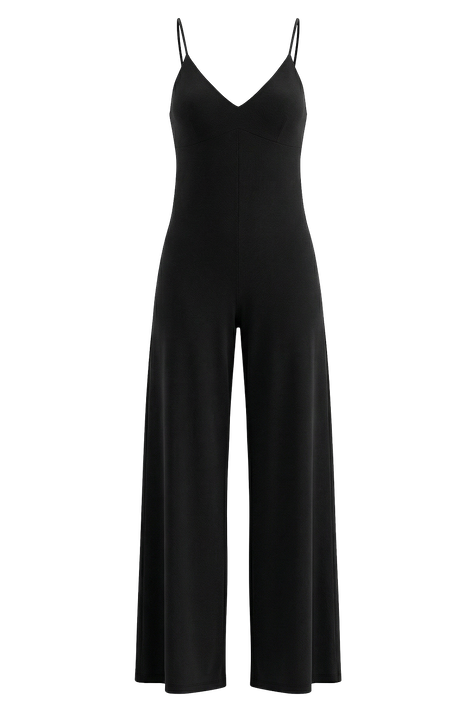 אוברול סליפ מבד ג'רזי NORMA KAMALI