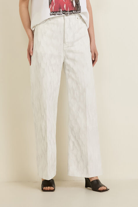 מכנסי ג'ינס בגזרה רחבה LOEWE