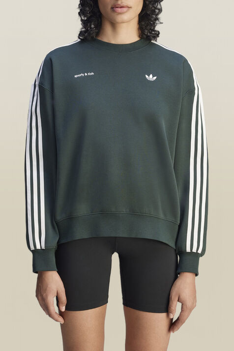 ספורטי אנד ריץ' X אדידס סווטשירט ADIDAS ORIGINALS