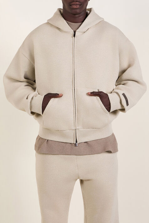 סווטשירט קפוצ'ון FEAR OF GOD ESSENTIALS