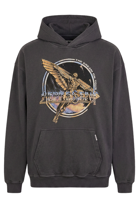 קפוצ'ון כותנה עם הדפס REPRESENT