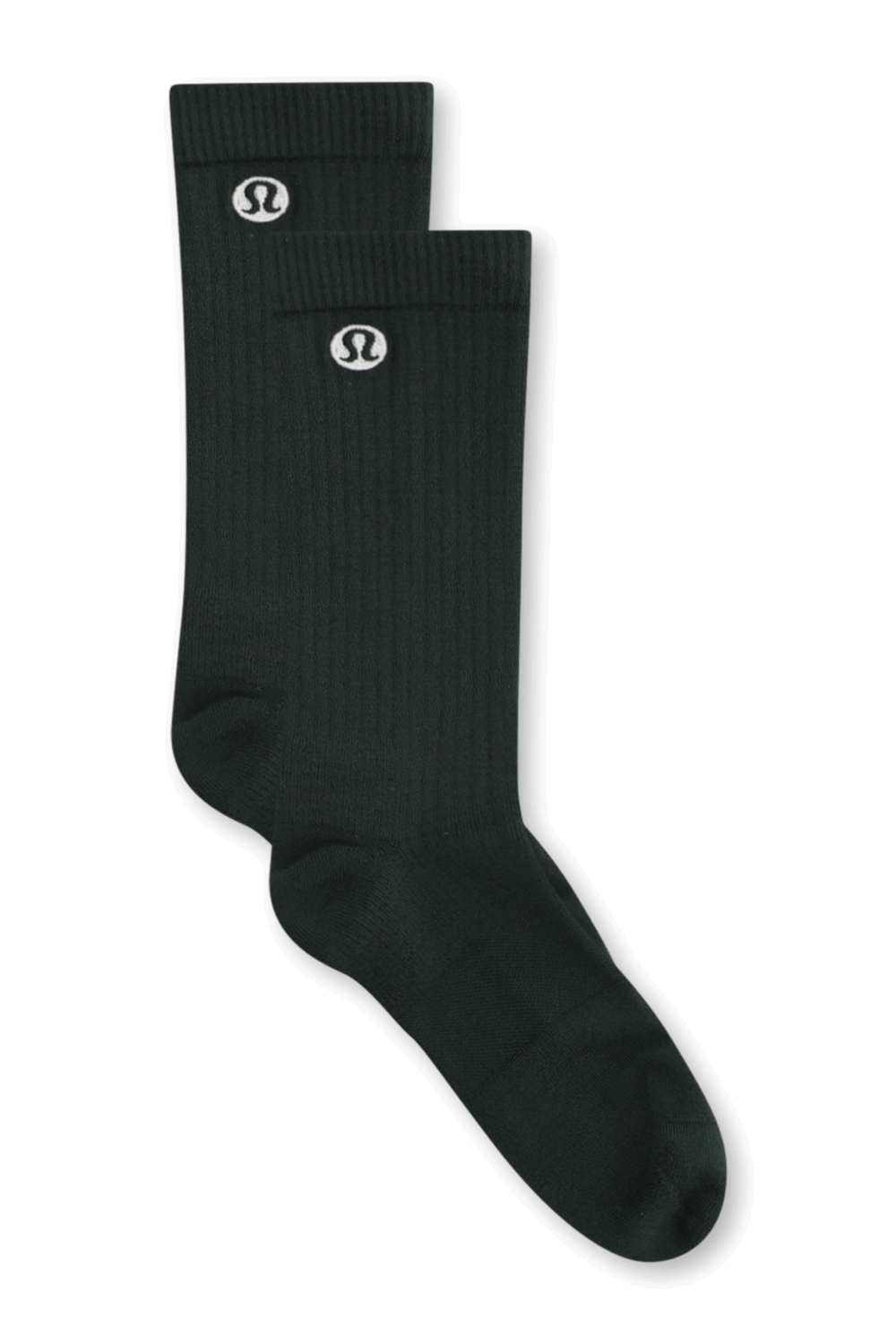 תמונה קידמית של Daily Stride Ribbed Crew Sock