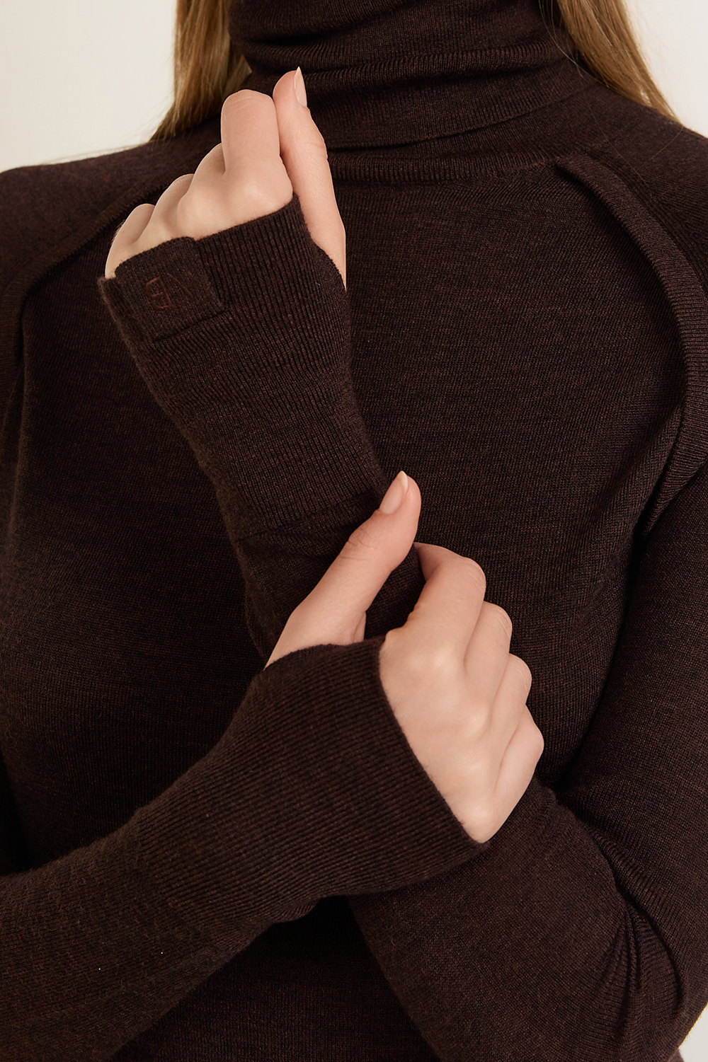 תמונת תקריב דוגמן של סריג גולף