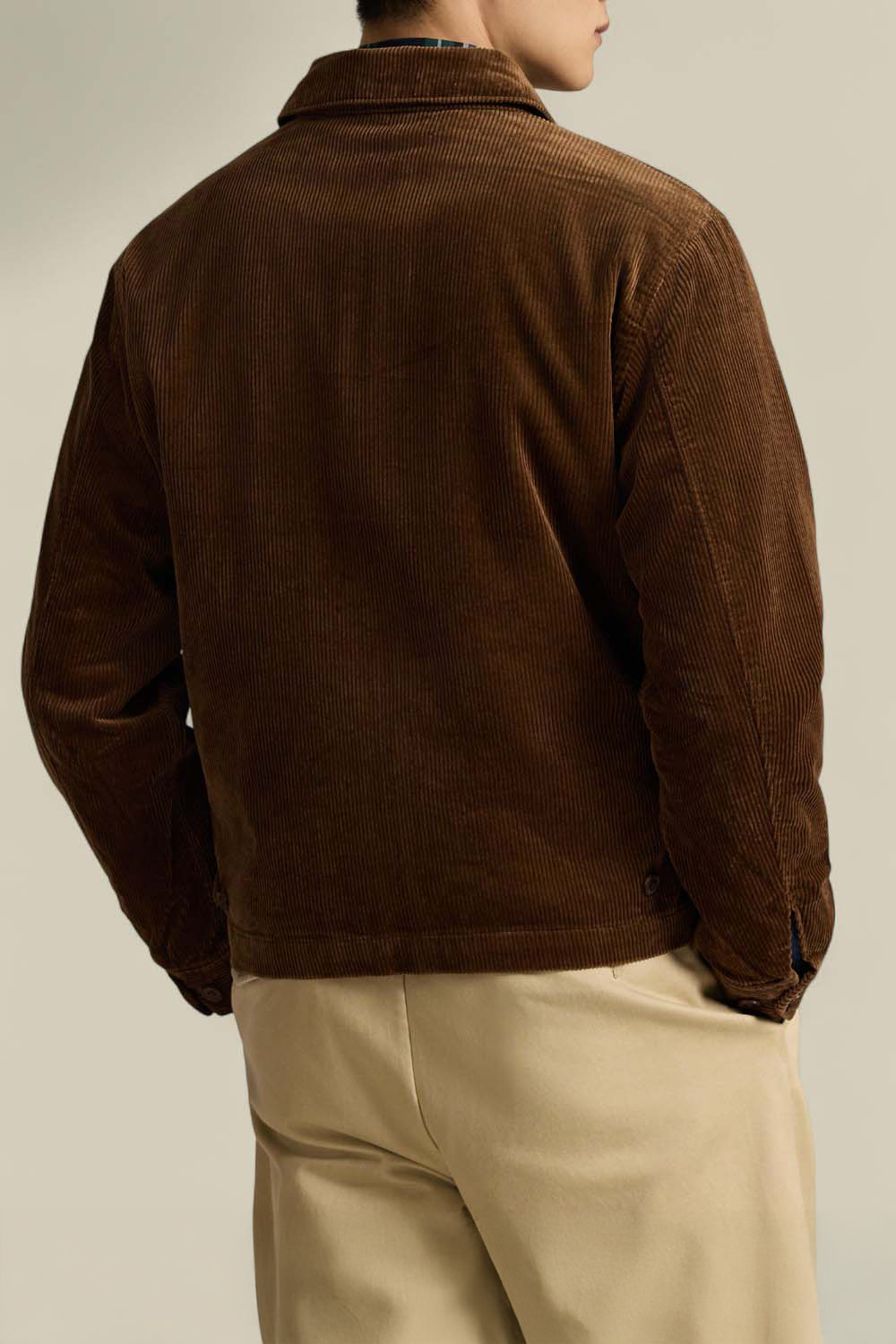 תמונת דוגמן אחורית של ז'קט קורדרוי