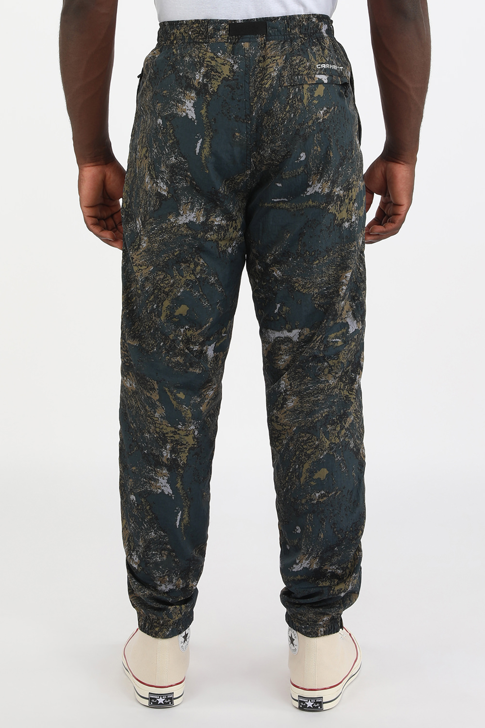 תמונת דוגמן אחורית של Terra Pants in in Deep Lagoon