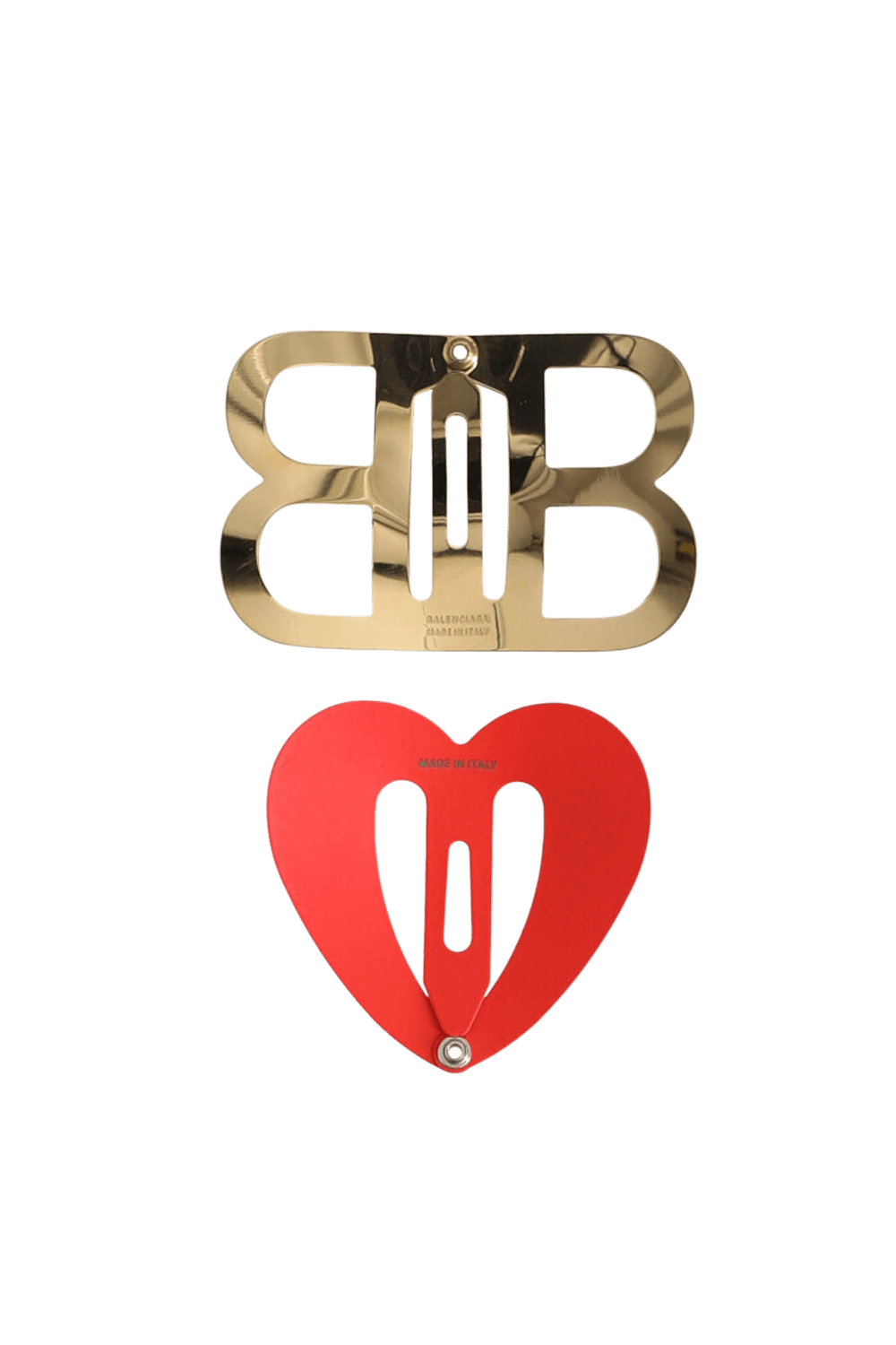 תמונה אחורית של סט 2 סיכות שיער