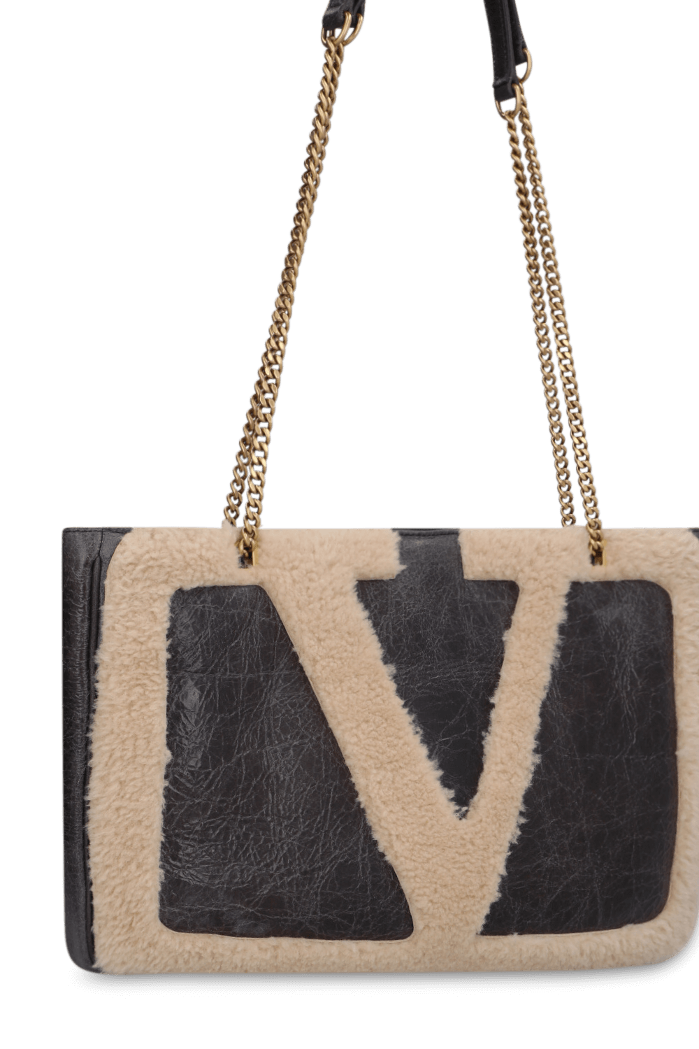 תמונת תקריב של תיק כתף ויוה סופרסטאר שרלינג מדיום