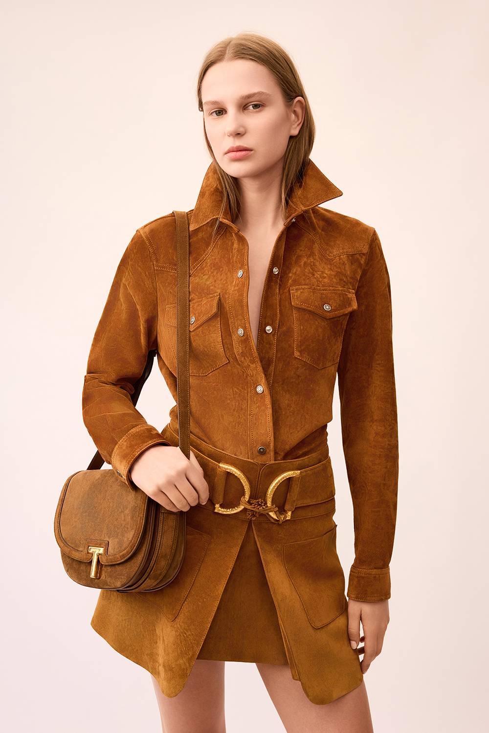 תמונת דוגמן קידמית של חצאית מיני