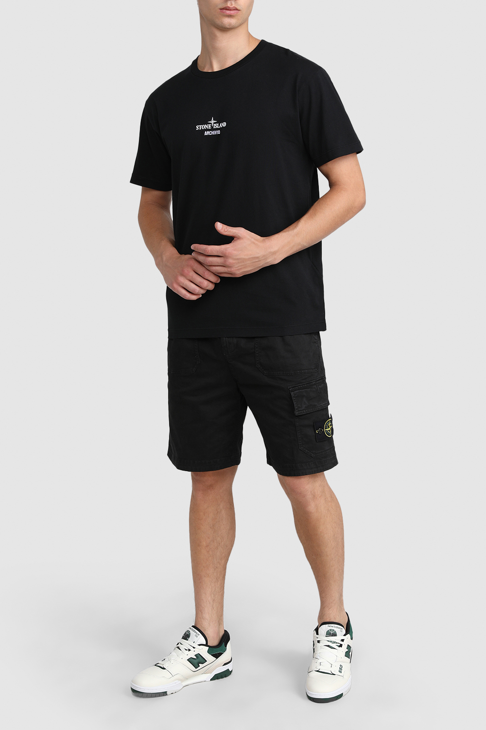 תמונת דוגמן קידמית של נעלי ספורט 550 מעור