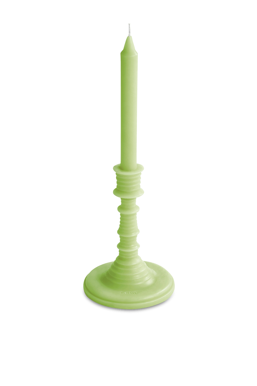 תמונה קידמית של LOEWE Cucumber Wax Candleholder