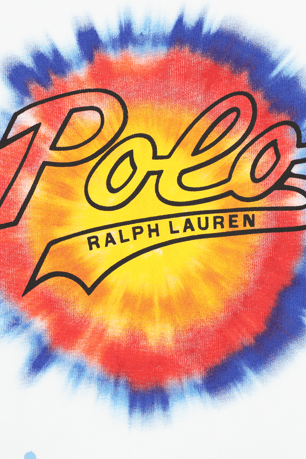 תמונה אחורית של סווטשירט פוטר עם הדפס לוגו וינטג' - גילאי 8-16