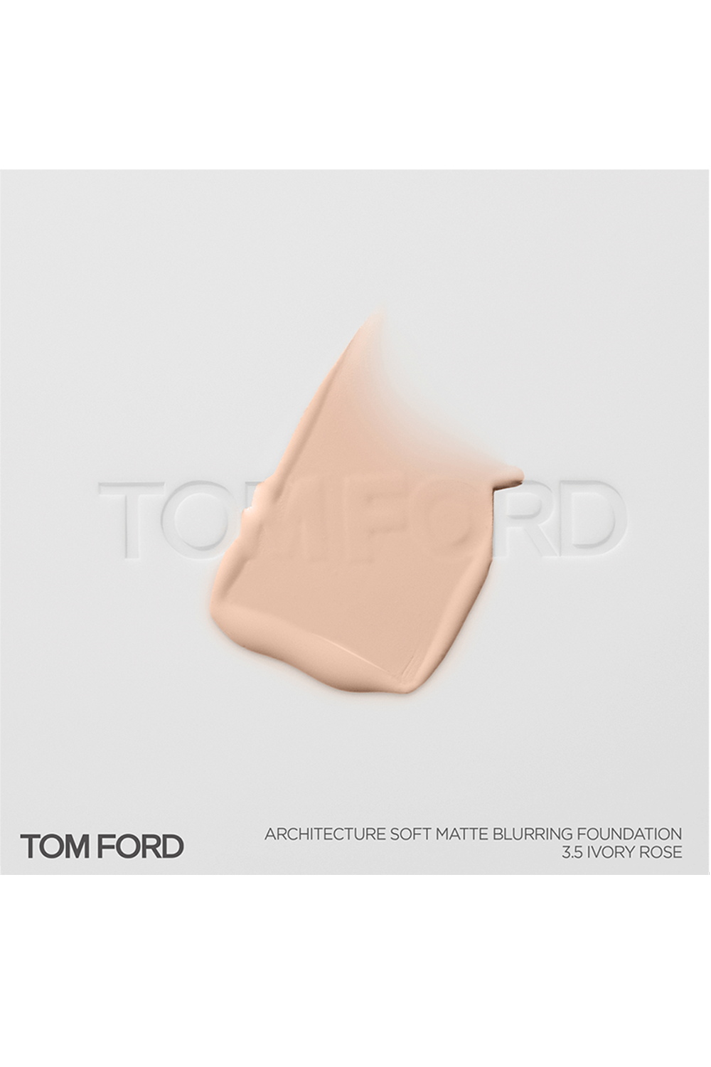 תמונה אחורית של ARCHITECTURE SOFT MATTE BLURRING FOUNDATION 3.5 IVORY ROSE