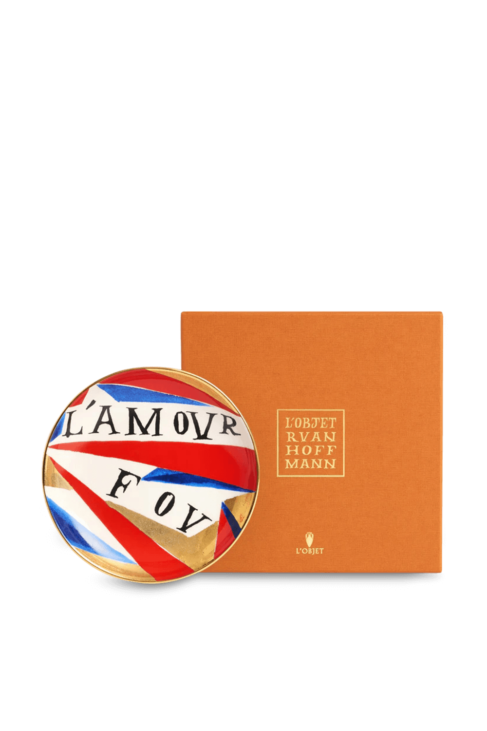 תמונת תקריב של Ruan Hoffmann Canape Plate - L Amour Fou