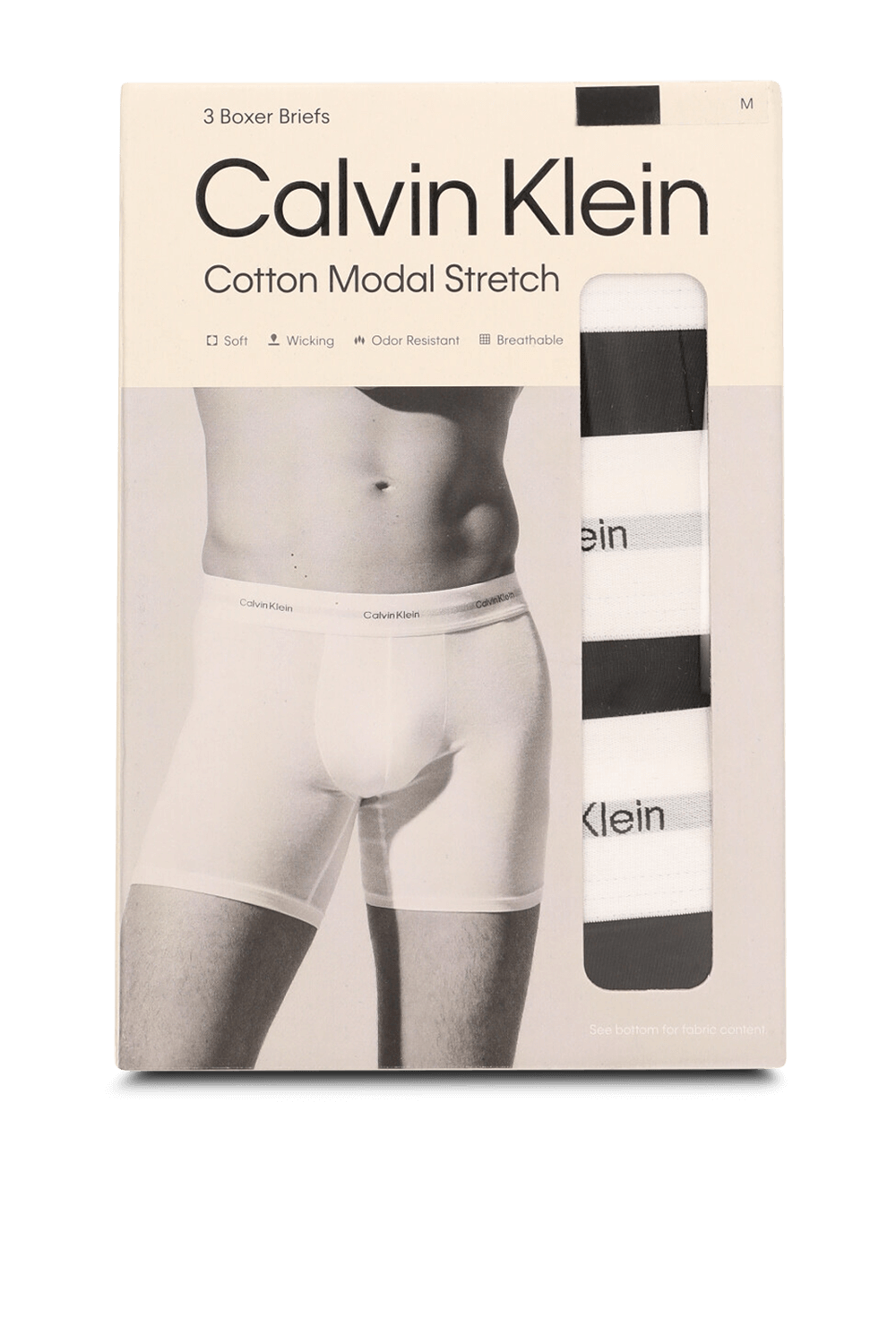 תמונה קידמית של מארז שלושה תחתוני בוקסר