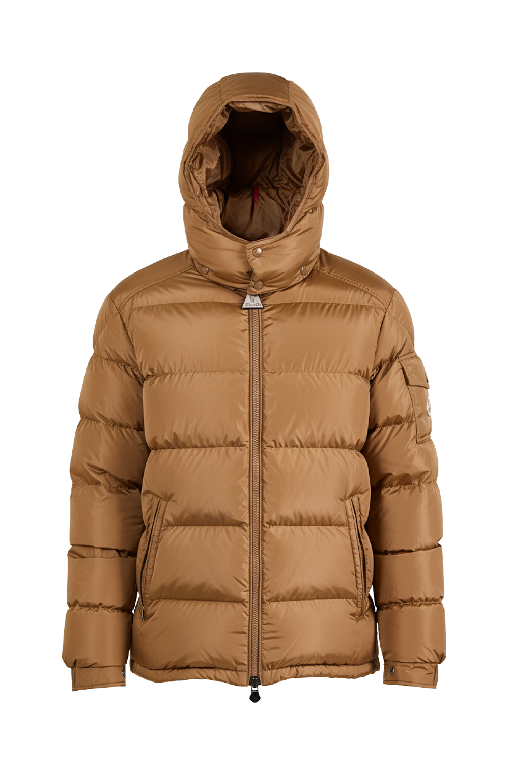 תמונה קידמית של מעיל פוך קצר