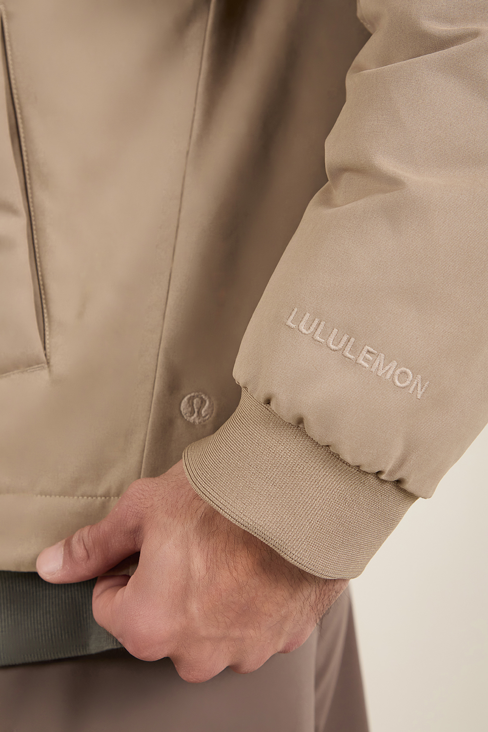Insulated Cotton-Blend Bomber Jacket