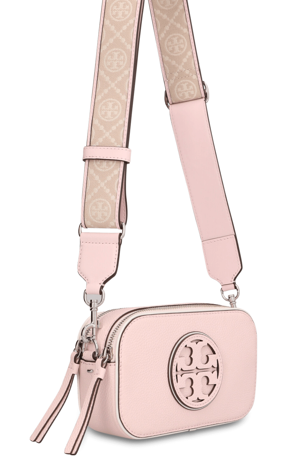 תמונת תקריב של תיק קרוסבודי מילר בגודל מיני