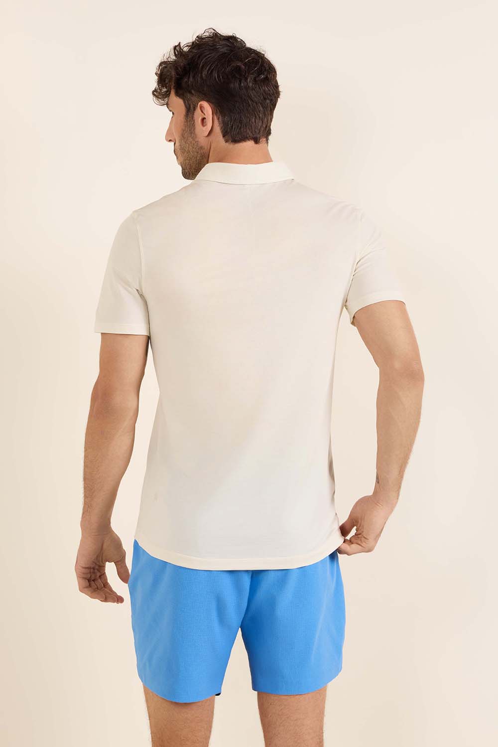 תמונת דוגמן אחורית של Evolution Short-Sleeve Polo Shirt