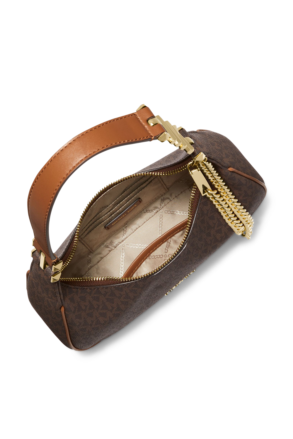 תמונת תקריב של תיק כתף פוצ'ט בגודל קטן