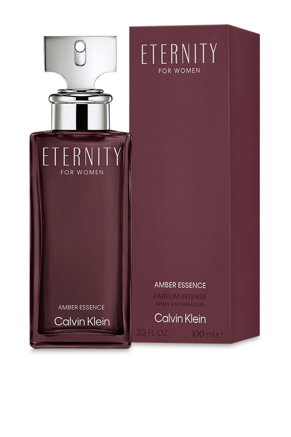 תמונה אחורית של קלווין אטרניטי אמבר פרפיום אישה 100 מל