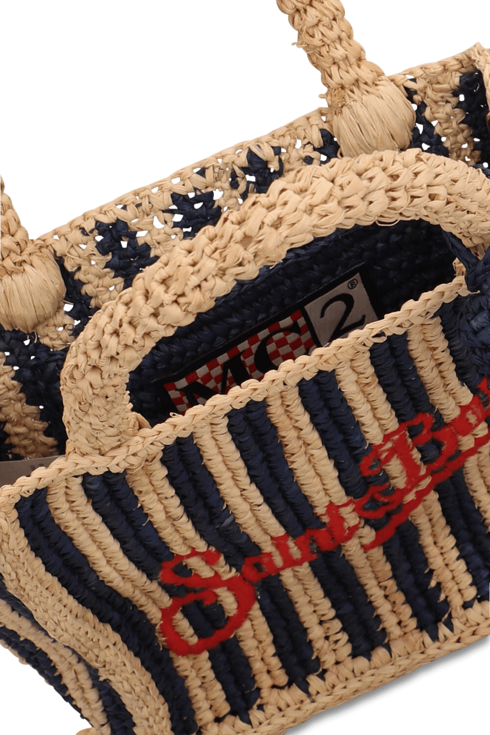 תמונת פנים של תיק ראפיה ואניטי מיני