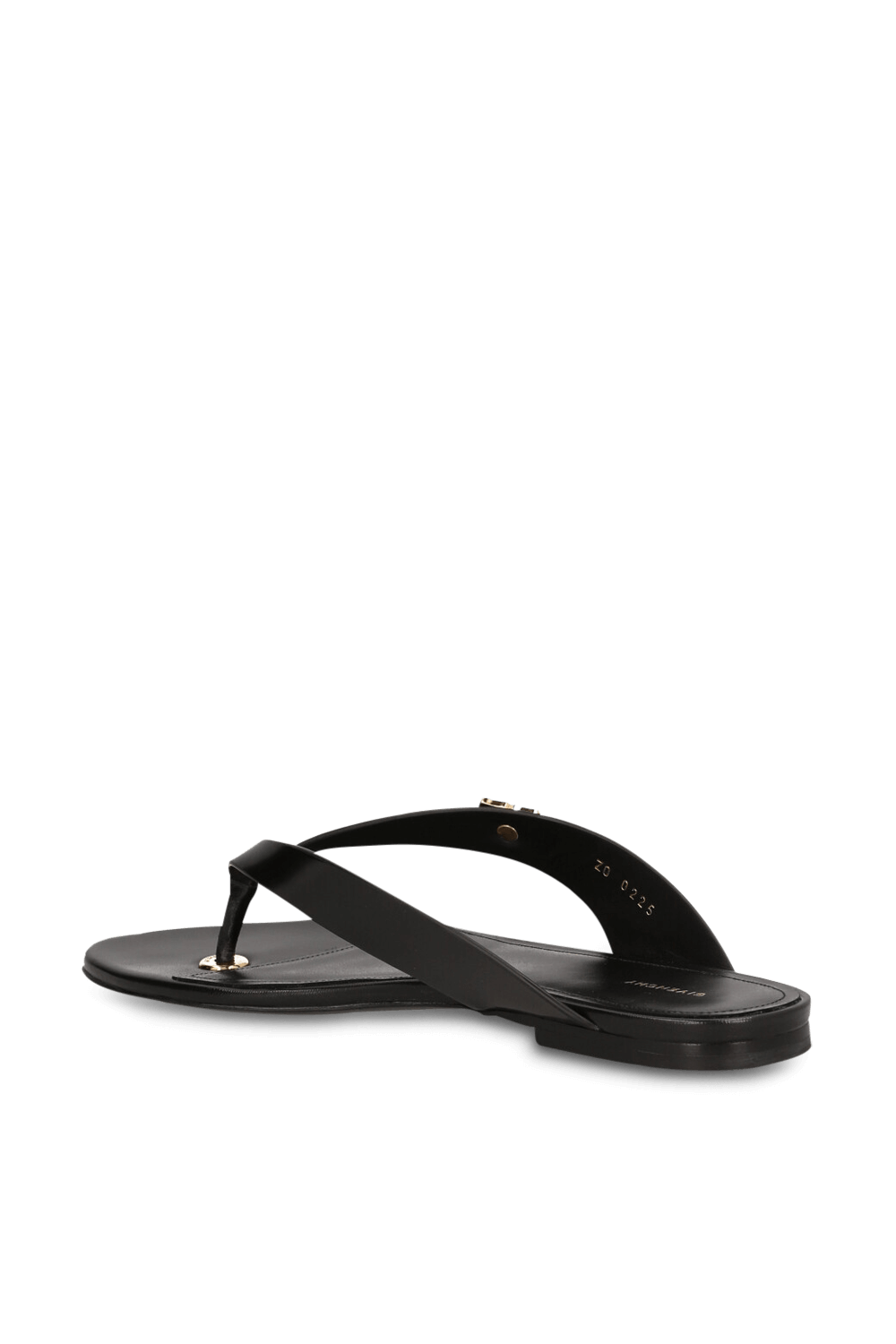 תמונה אחורית של כפכפי אצבע