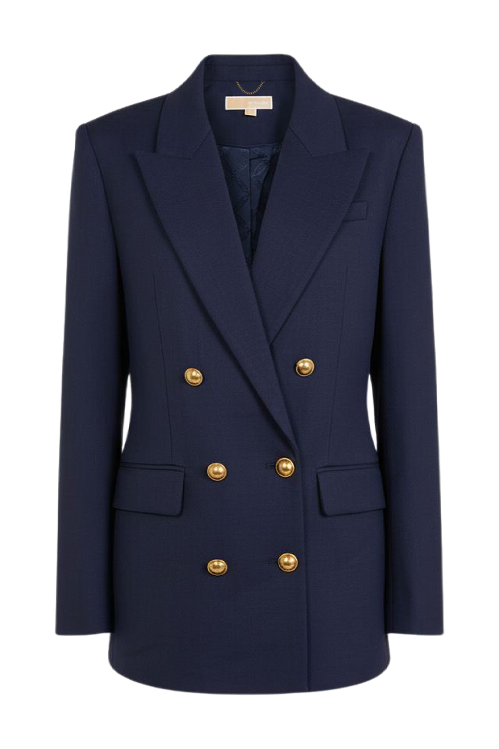 תמונה קידמית של בלייזר מחויט