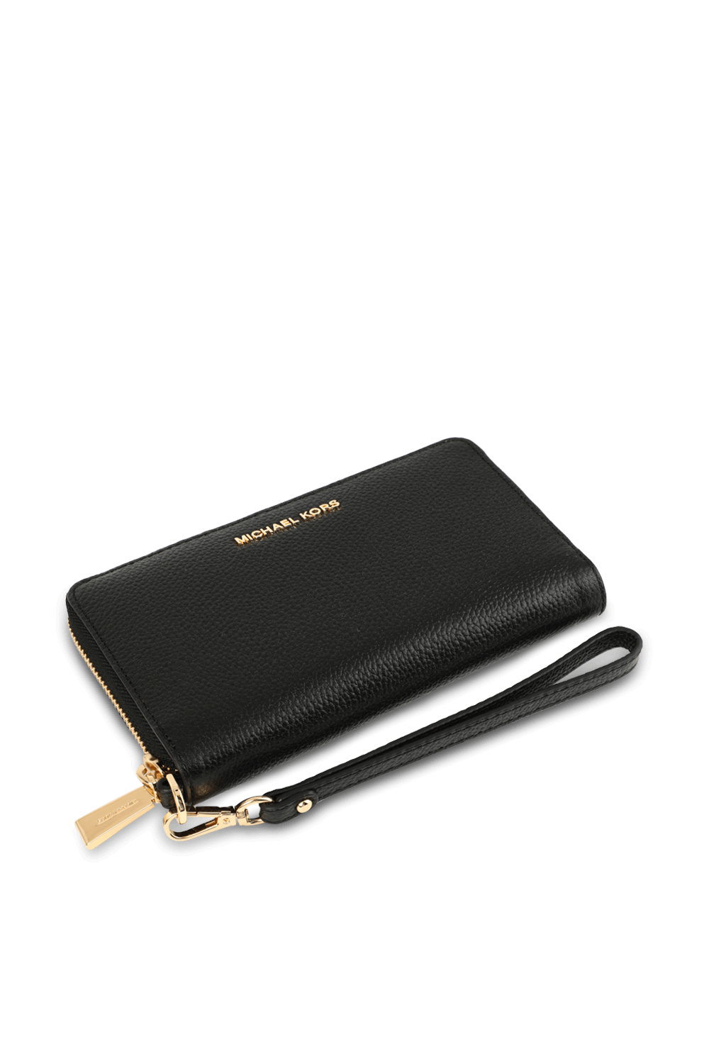 michael kors leather continental wristlet