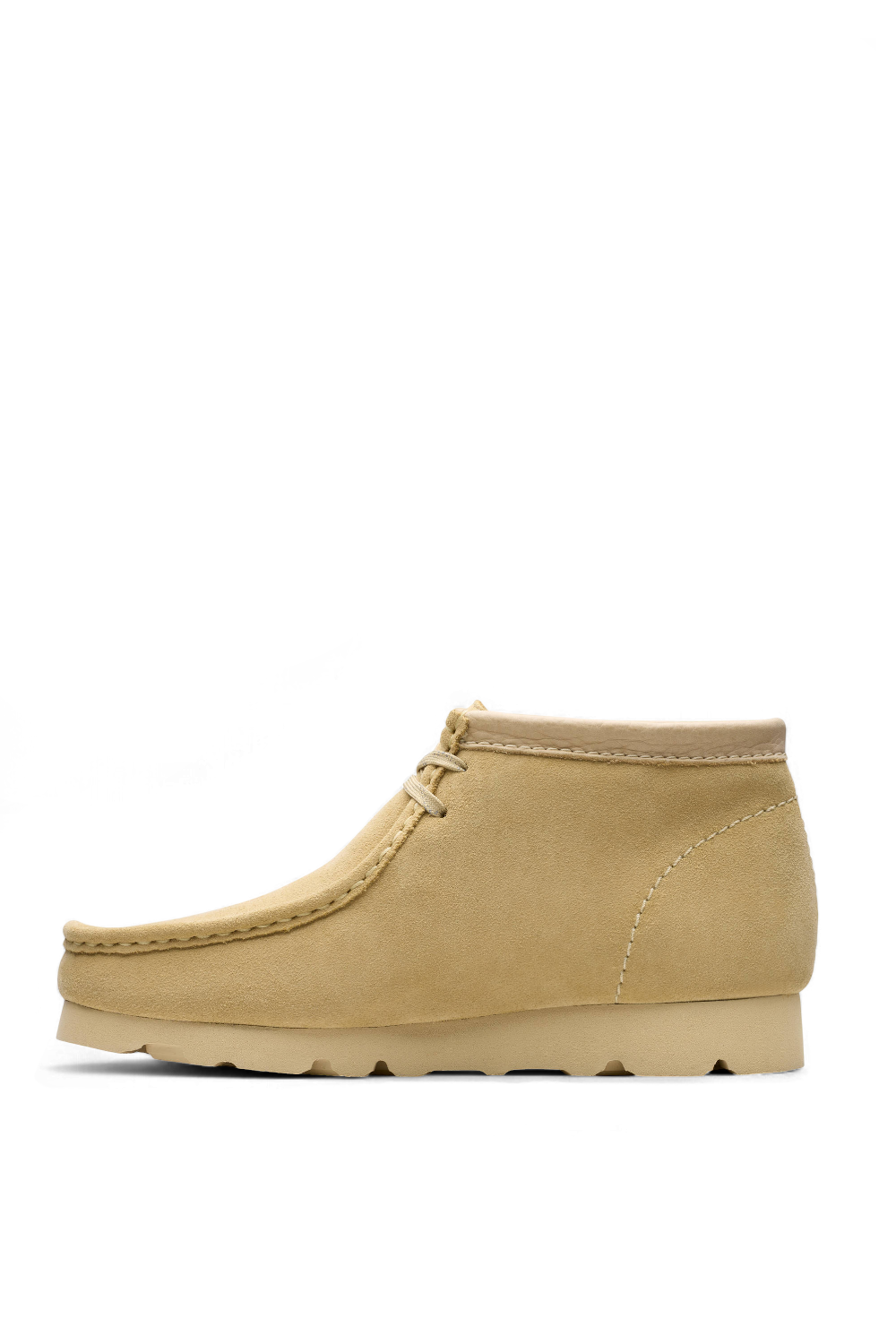 תמונה אחורית של נעלי מוקסינים דזרט