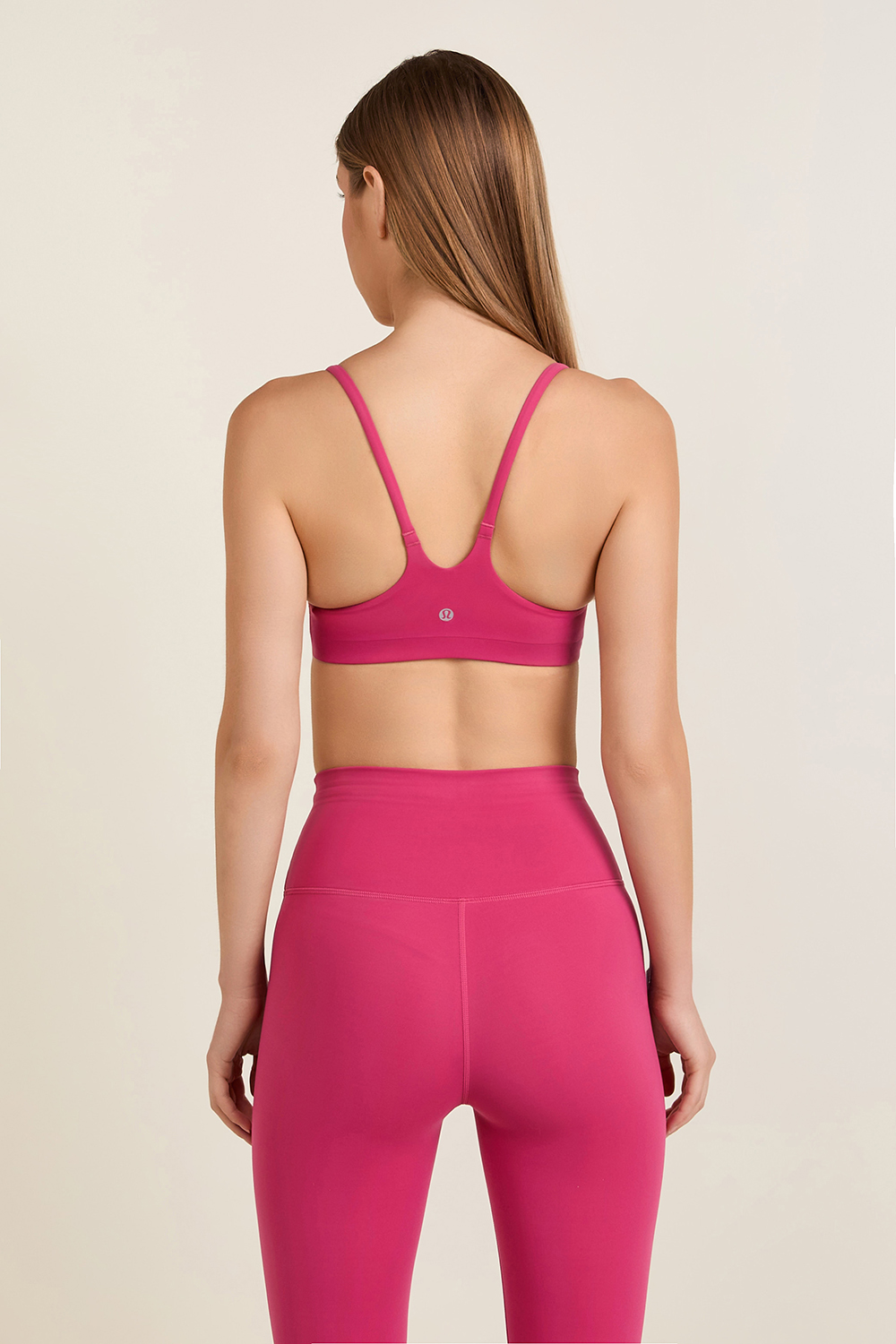 תמונת דוגמן אחורית של Wunder Train Strappy Racer Bra