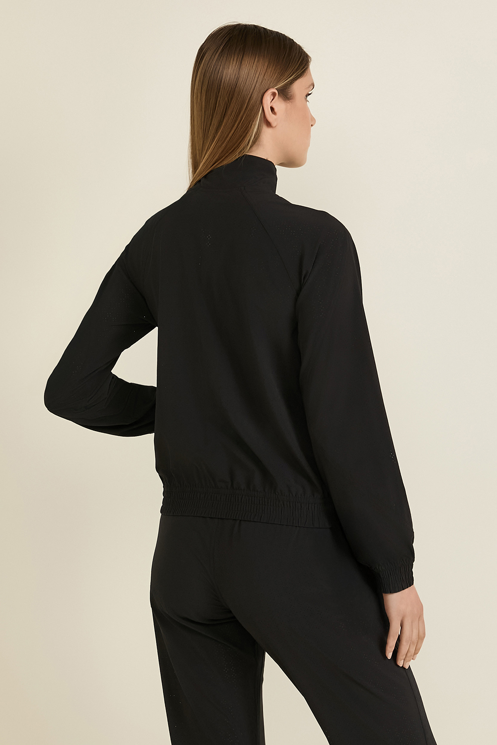 תמונת דוגמן אחורית של Adapted State Perforated Track Jacket