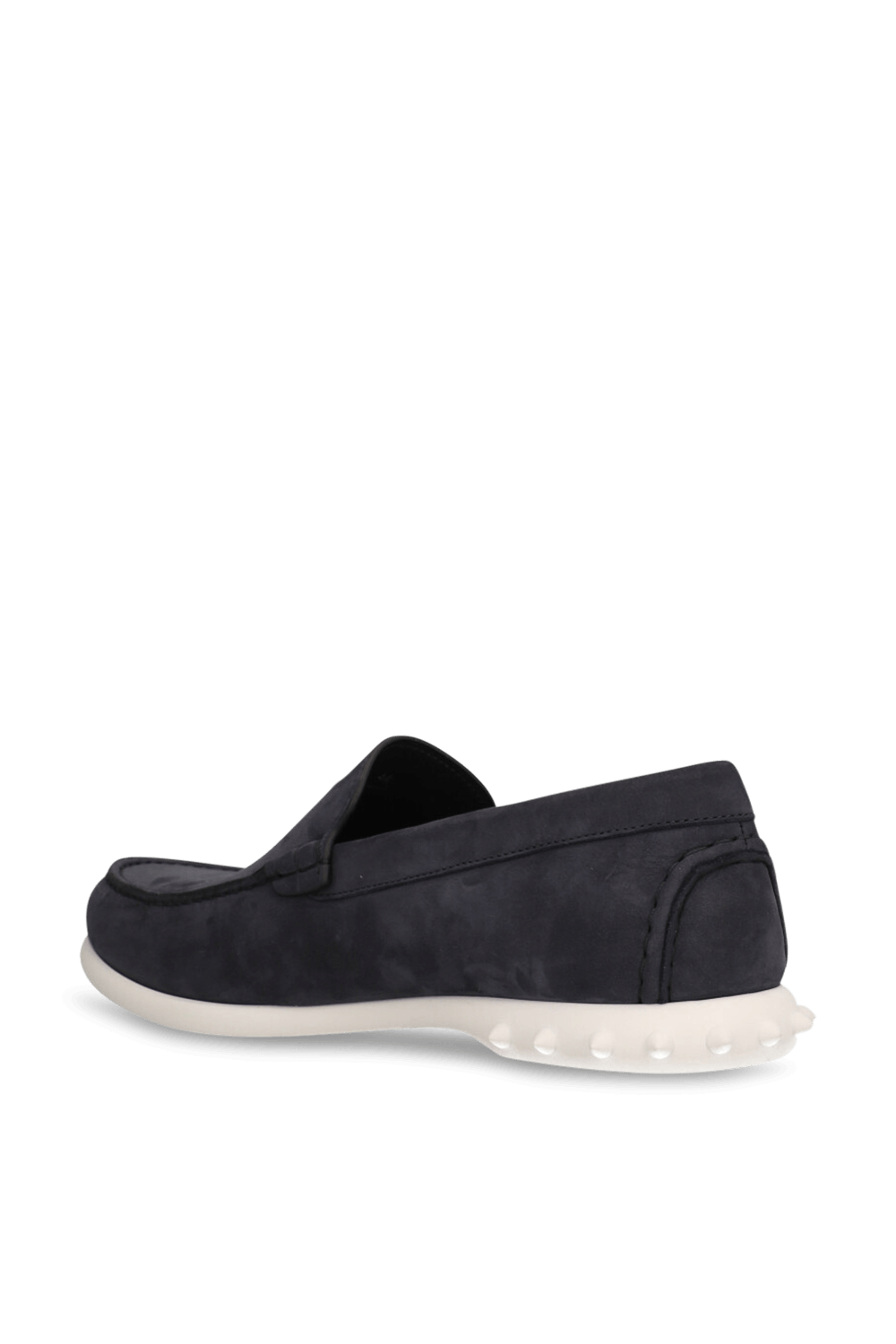 תמונה אחורית של נעלי מוקסינים